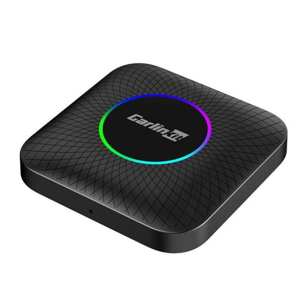 Carlinkit TBOX PLUS LED vezeték nélküli adapter (fekete) (TBOX PLUS LED 4+64)